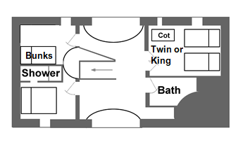 Otter's Den (Cottage 1) First Floor